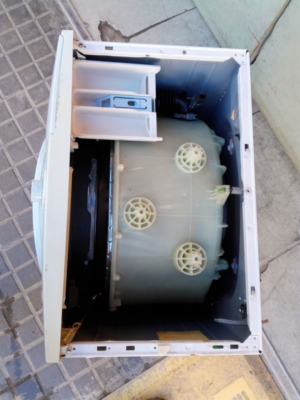 lavadora carga frontal samsung goma int cortada desmontable no func metal plast 85x59.5x43-49 1u